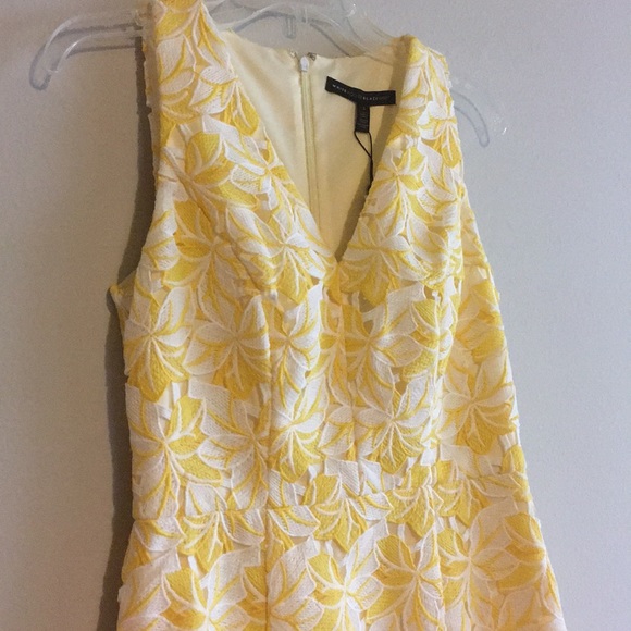 WHBM NWT Floral Sleeveless Cutout Sheath Dress - Picture 4 of 8